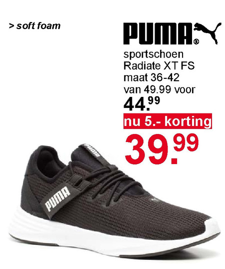 Puma   heren sportschoenen folder aanbieding bij  Scapino - details