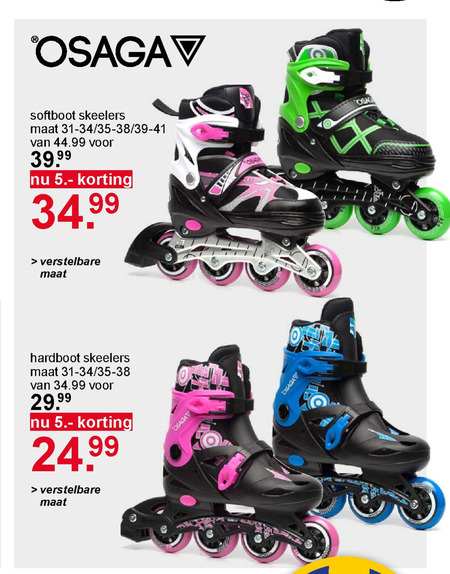 Osaga   inline skate folder aanbieding bij  Scapino - details