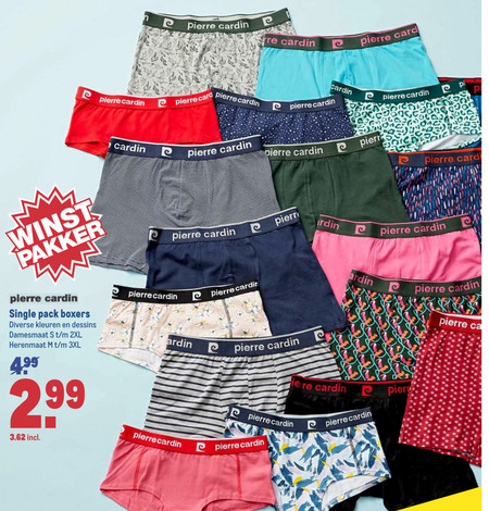 Pierre Cardin   heren boxershort folder aanbieding bij  Makro - details