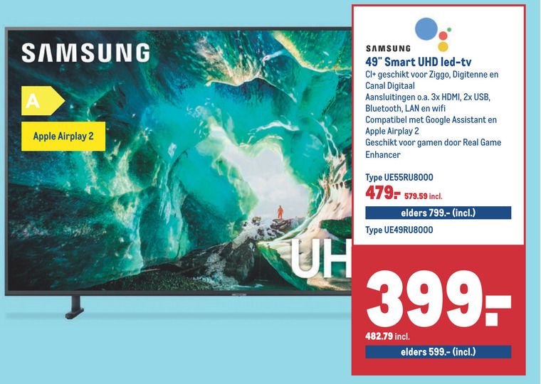 Samsung   4k ultrahd televisies folder aanbieding bij  Makro - details