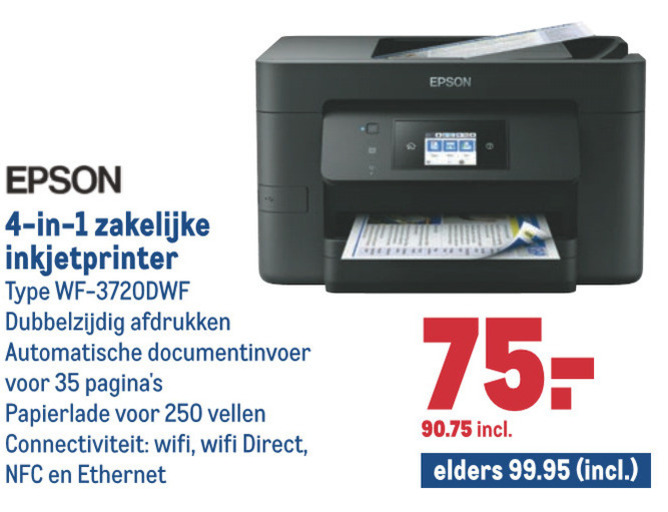 Epson   all-in-one printer folder aanbieding bij  Makro - details