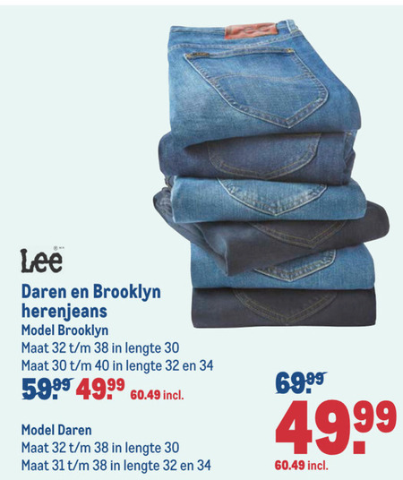 Lee   dames jeans, heren jeans folder aanbieding bij  Makro - details