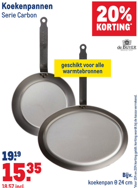 DeBuyer   koekenpan folder aanbieding bij  Makro - details