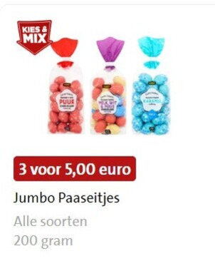 Jumbo Huismerk   paaseitjes folder aanbieding bij  Jumbo - details