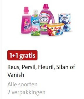 Persil   wasmiddel, vlekkenverwijderaar folder aanbieding bij  Jumbo - details