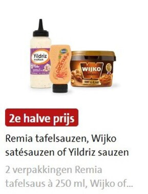 Wijko   snacksaus, satesaus folder aanbieding bij  Jumbo - details