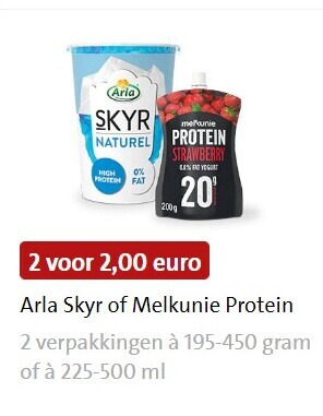 Melkunie   zuivelsnack, yoghurt folder aanbieding bij  Jumbo - details