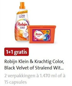 Robijn   wasmiddel folder aanbieding bij  Jumbo - details