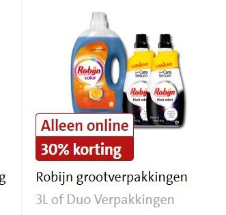 Robijn   wasmiddel folder aanbieding bij  Jumbo - details