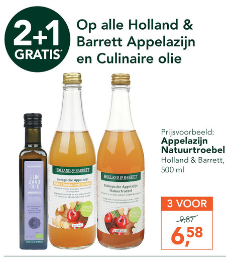 Holland and Barrett   azijn folder aanbieding bij  Holland & Barrett - details