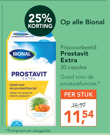 Bional   voedingssupplement folder aanbieding bij  Holland & Barrett - details