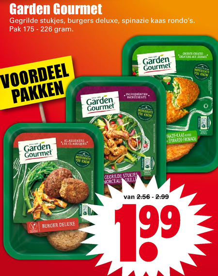 Garden Gourmet   vegetarisch folder aanbieding bij  Dirk - details