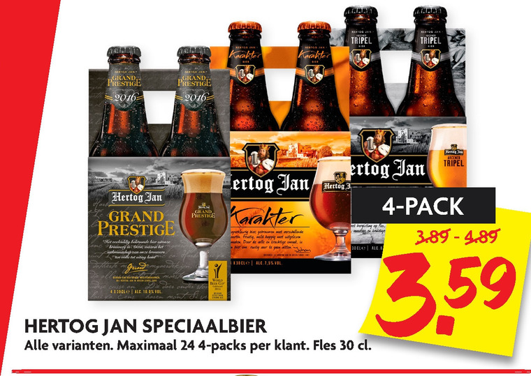 Hertog Jan   speciaalbier folder aanbieding bij  Dekamarkt - details