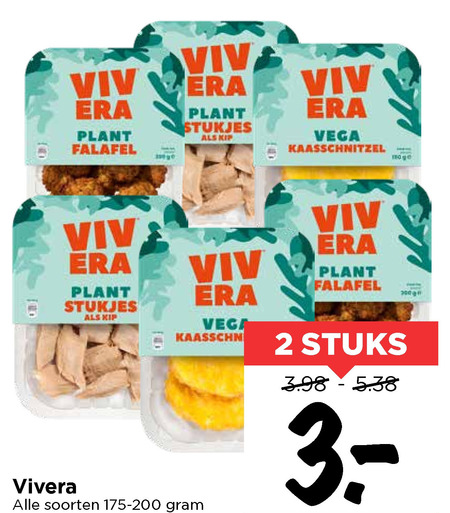 Vivera   vegetarisch folder aanbieding bij  Vomar - details