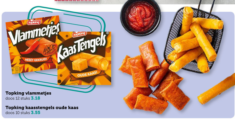 Topking   kaassnacks, kaasstengels folder aanbieding bij  Coop - details