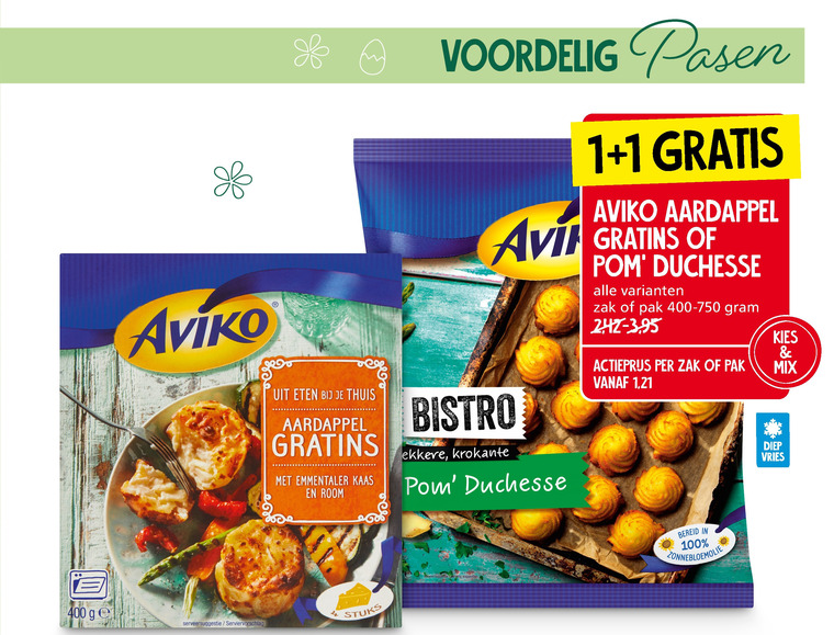 Aviko   aardappelkroketjes, aardappelproduct folder aanbieding bij  Jan Linders - details