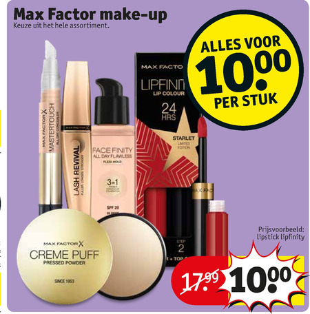 Max Factor   blusher, nagellak folder aanbieding bij  Kruidvat - details