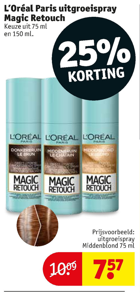 L Oreal   haarkleuring folder aanbieding bij  Kruidvat - details