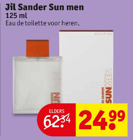 Jil Sander   eau de toilette folder aanbieding bij  Kruidvat - details