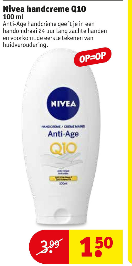 Nivea   handcreme folder aanbieding bij  Kruidvat - details