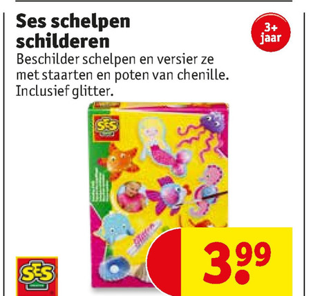 SES   schilderset folder aanbieding bij  Kruidvat - details