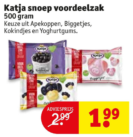 Katja   drop, snoep folder aanbieding bij  Kruidvat - details