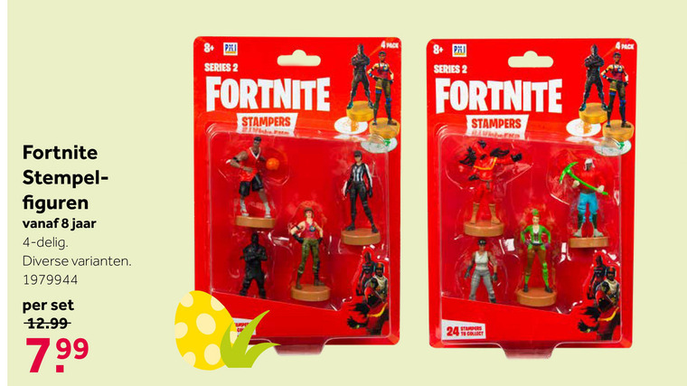 Fortnite   stempelset folder aanbieding bij  Intertoys - details