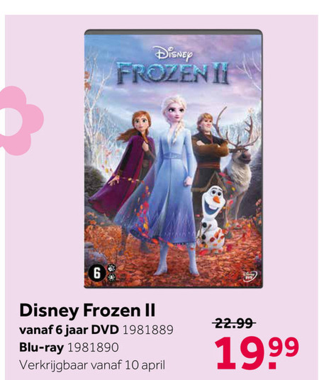 Disney Frozen   kinderdvd folder aanbieding bij  Intertoys - details