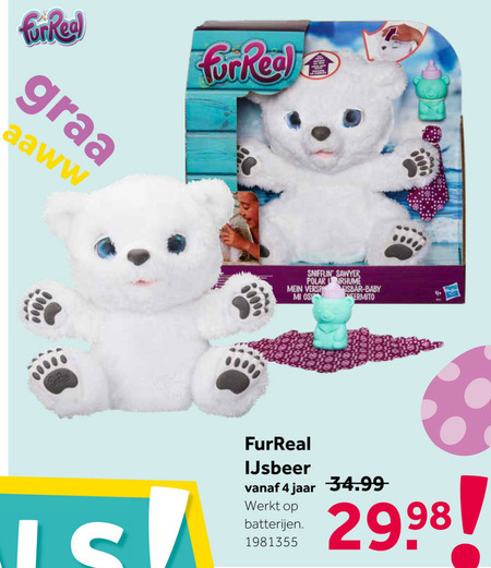 Fur Real   interactieve speelfiguur folder aanbieding bij  Intertoys - details