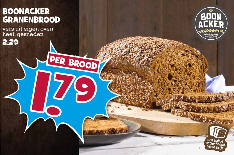 Boonacker   brood folder aanbieding bij  Boons Markt - details