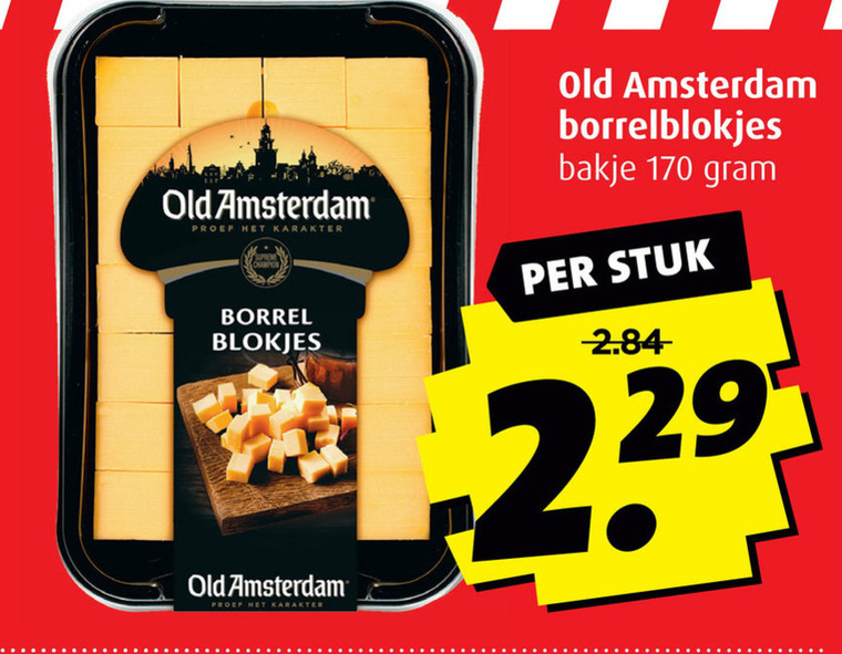 Old Amsterdam   kaasblokjes folder aanbieding bij  Boni - details