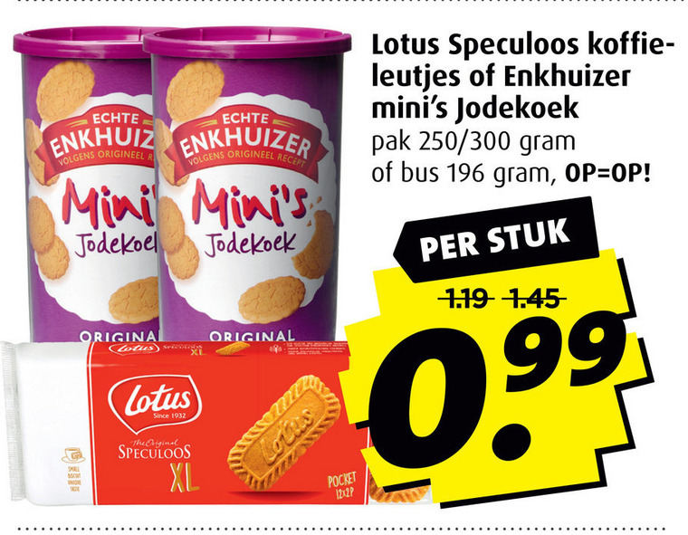 Enkhuizer   speculaas, koek folder aanbieding bij  Boni - details