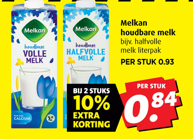 Melkan   melk folder aanbieding bij  Boni - details