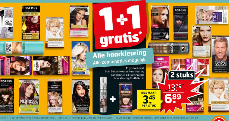 Schwarzkopf Blonde   haarkleuring folder aanbieding bij  Trekpleister - details