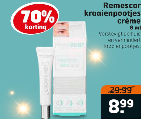 Remescar   oogcreme folder aanbieding bij  Trekpleister - details