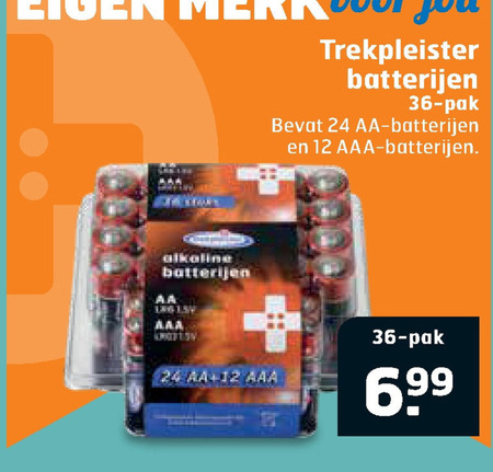 Trekpleister Huismerk   batterij folder aanbieding bij  Trekpleister - details