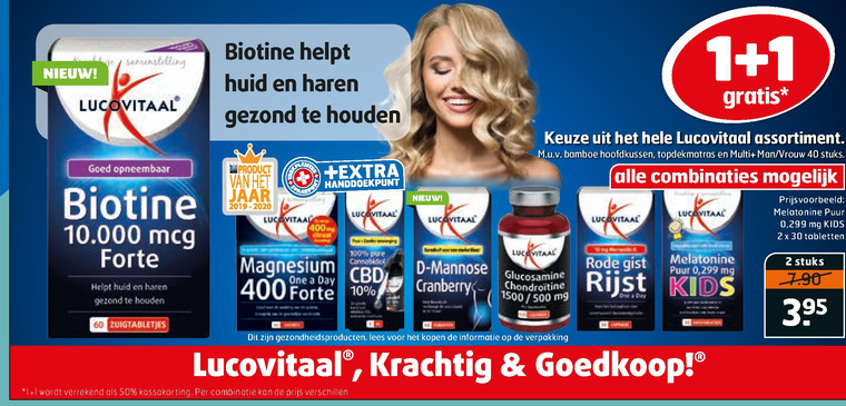 Lucovitaal   voedingssupplement folder aanbieding bij  Trekpleister - details