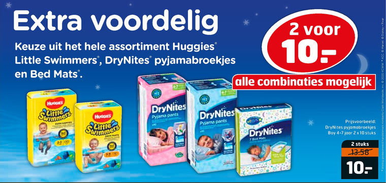 Huggies   babyzwembroekje, luierbroekjes folder aanbieding bij  Trekpleister - details