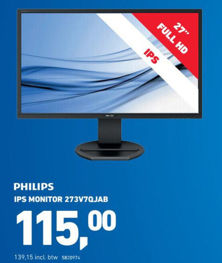 Philips   monitor folder aanbieding bij  Office Centre - details