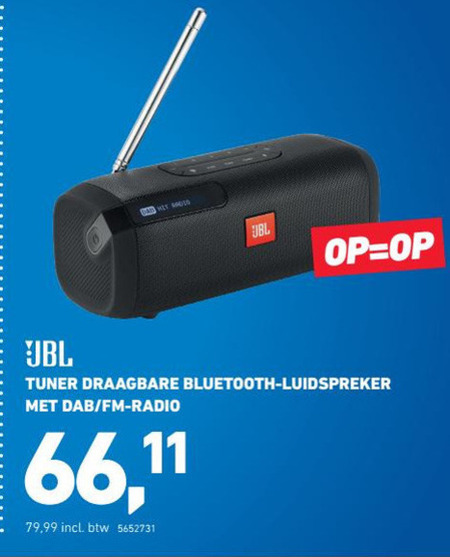 JBL dab portable folder aanbieding bij Office - details