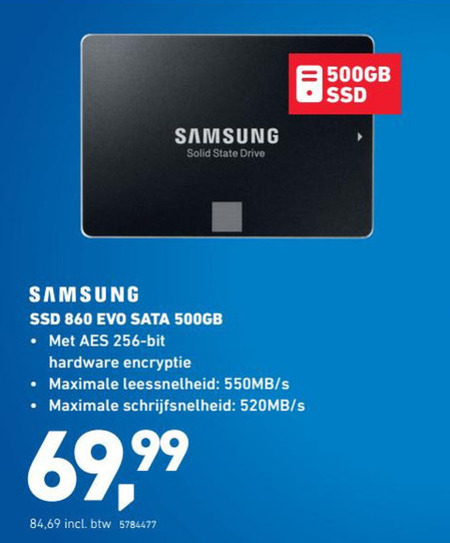 Samsung   ssd harde schijf folder aanbieding bij  Office Centre - details