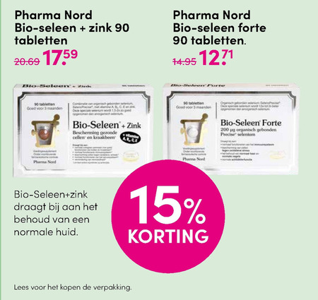 Pharma Nord   voedingssupplement folder aanbieding bij  DA - details