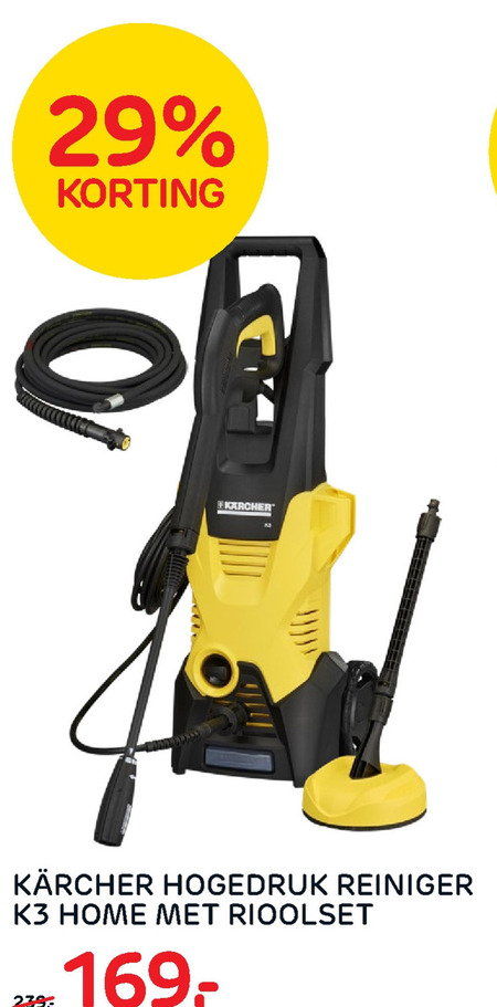 Karcher   hogedrukreiniger folder aanbieding bij  Praxis - details