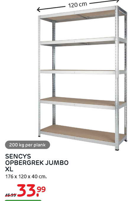 Sencys   voorraadrek folder aanbieding bij  Praxis - details