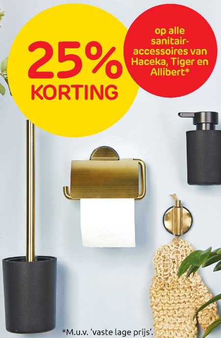 man betaling Overweldigend Haceka toiletrolhouder, zeepdispenser folder aanbieding bij Praxis - details