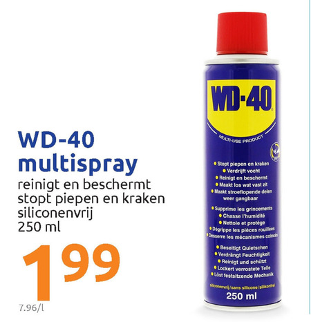 WD-40   smeermiddel folder aanbieding bij  Action - details