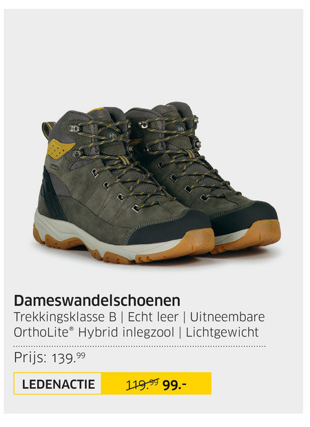 Human Nature   wandelschoenen folder aanbieding bij  ANWB - details