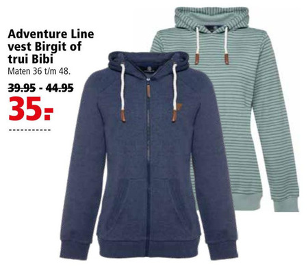 Adventure Line   damestrui, dames vest folder aanbieding bij  Welkoop - details