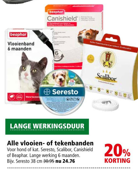 Scalibor   vlooienband folder aanbieding bij  Welkoop - details