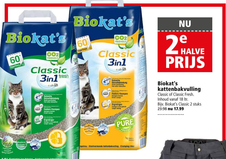 Biokat   kattenbakvulling folder aanbieding bij  Welkoop - details